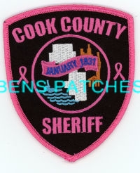 ILLINOIS,A,COOK COUNTY SHERIFF BREAST CANCER AWARENESS 1